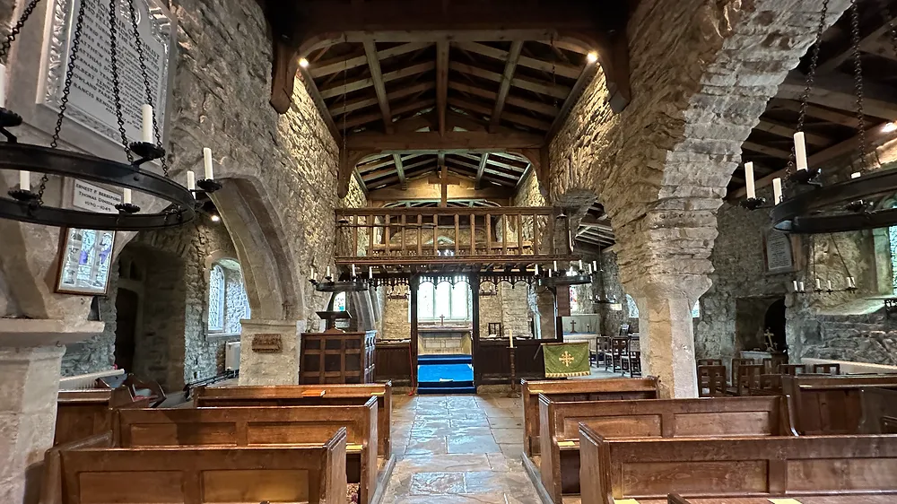 St Michael and All Angels Church at Hubberholme
