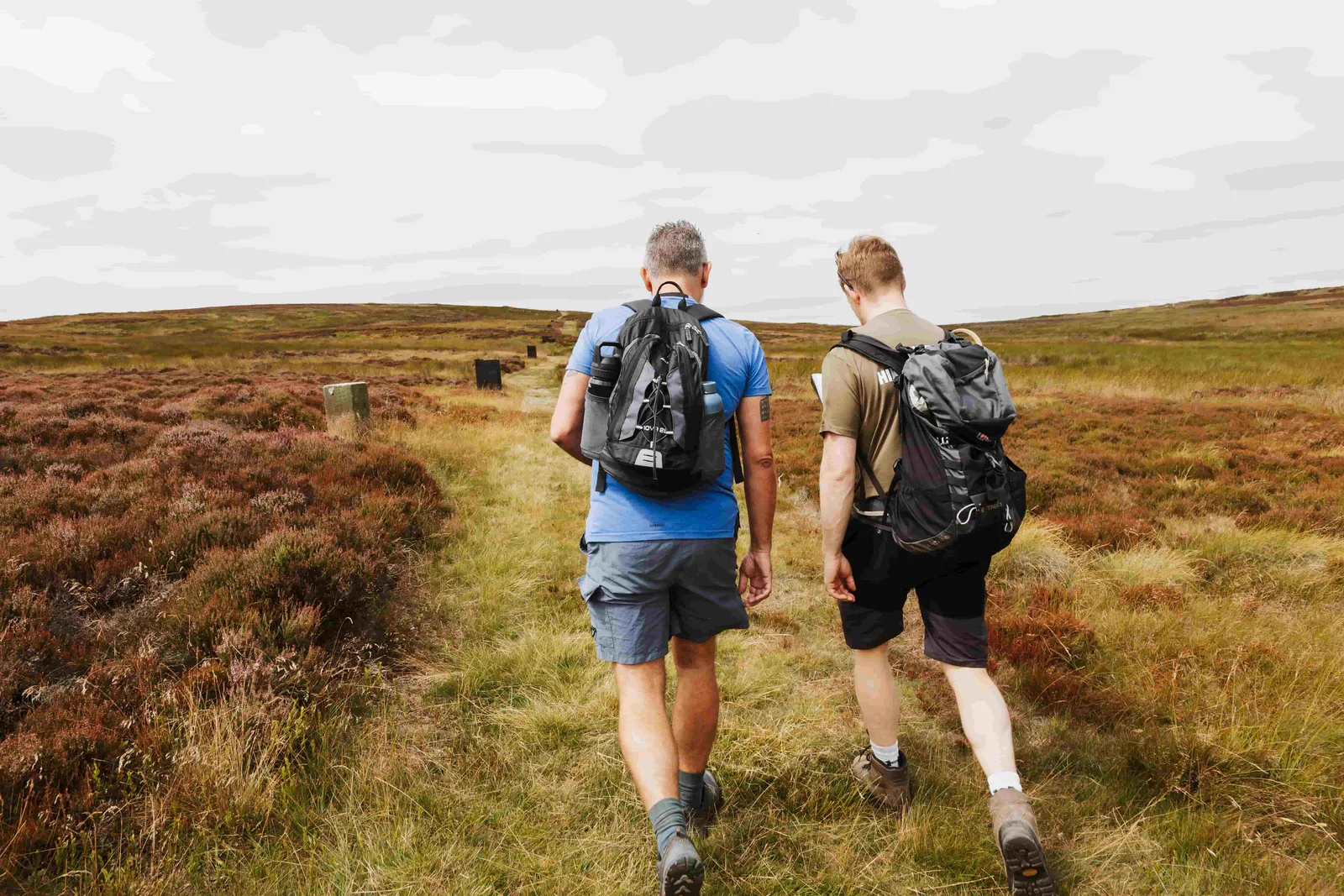 A Hike Yorkshire instructor teaching navigation one to one