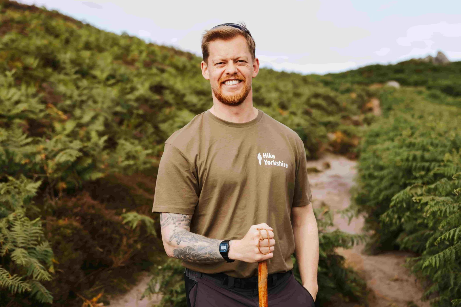 Ryan, founder of Hike Yorkshire and lead foraging guide