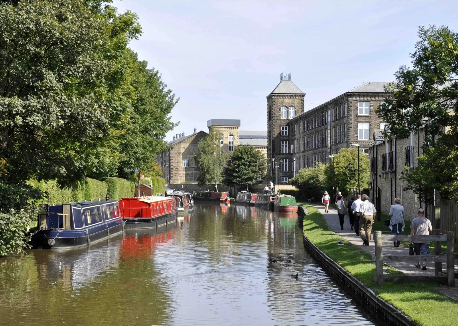 The Leeds and Liverpool Canal at Skipton