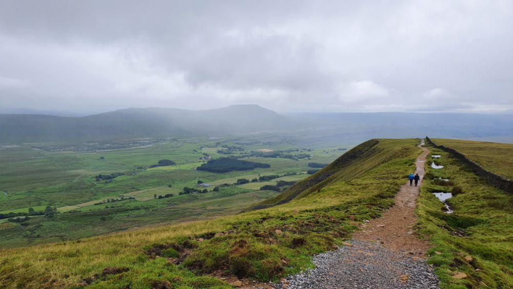 Whernside ascent from Ribblehead